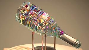 Mindblowing Champagne Bottle