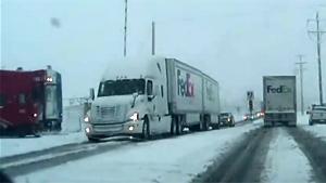 Train Splits Fed Ex Truck In Half