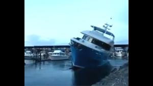 Yacht Launch Goes Terribly Wrong