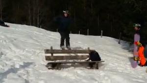 Ski Jump Fail