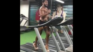 Gaylord Fails On Treadmill