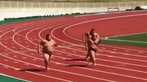 The 20 Meter Sumo Run