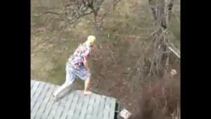 Roof Jump Fail