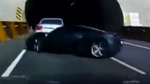 Crashing Into A Ferrari