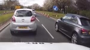 Road Rage With Female Driver