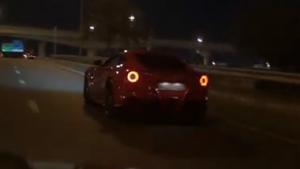 Streetrace Ends Bad For Ferrari F12