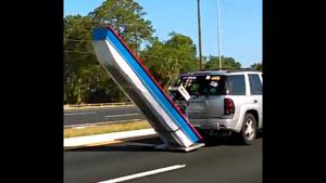 Crazy Way To Tow A Boat