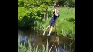 Pole Stick Jump Fail