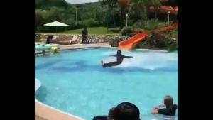 Epic Water Slide Exit