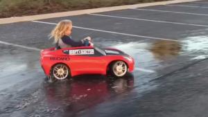 Seven Year Old Drift Queen