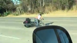 Biker Gets Worst Road Rash Ever