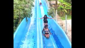 Crash On The Water Slide