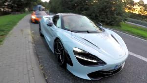 McLarens Racing Each Other On Autobahn