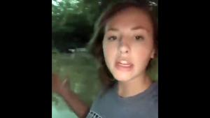 Teen Girl Doing Weather Update