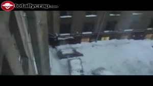 Russian moron smashes cars