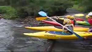 Kayak Race Fail