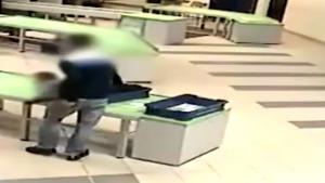 Airport Security Saves Falling Baby