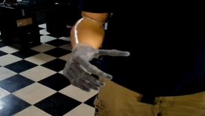 Guy Shows Off His New Robotic Hand