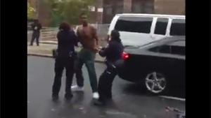 Female Cops Can't Hold Suspect