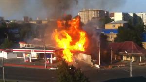 Exploding Gas Station