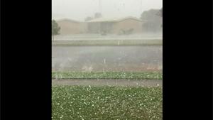 Heavy Hailstorm Hits South Australia