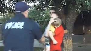 Cop Saves Young Kid's Life