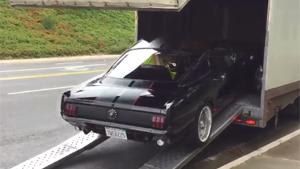 Restored Classic Mustang Transport Fail