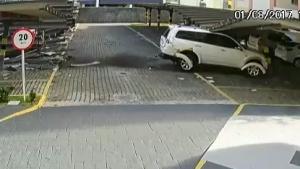 Grandma Creates Havoc In Parking