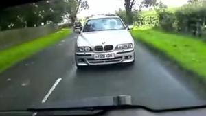 Karma For Aggressive BMW Driver