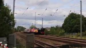 Commuter Train Ruins Trainspotters Day