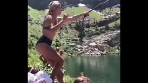 Rope Swing Ends in Pain